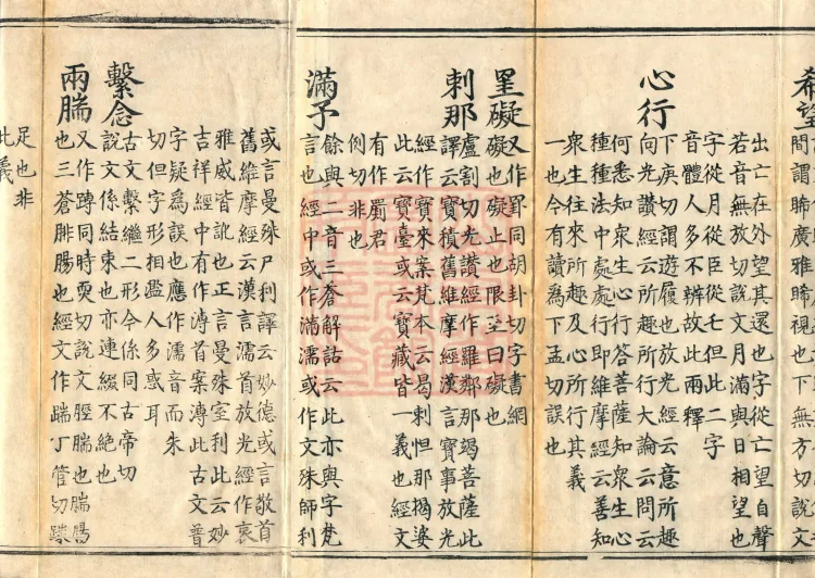 Pronunciations and Meanings of All Sutras, twenty-six volumes Page 3