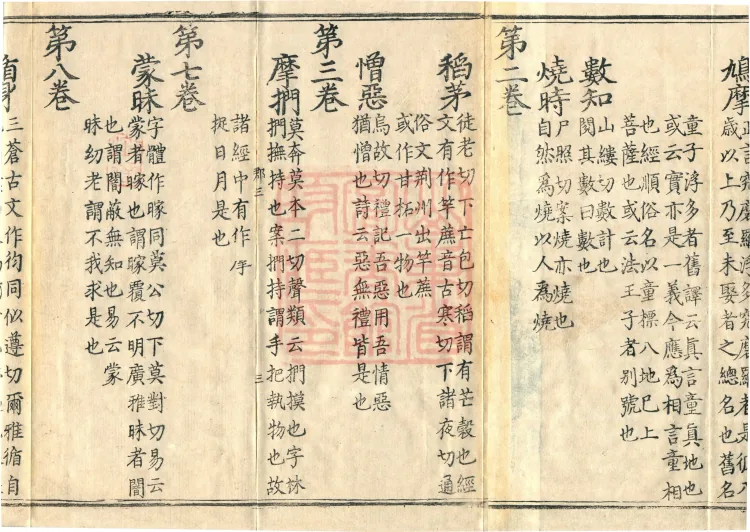 Pronunciations and Meanings of All Sutras, twenty-six volumes Page 5