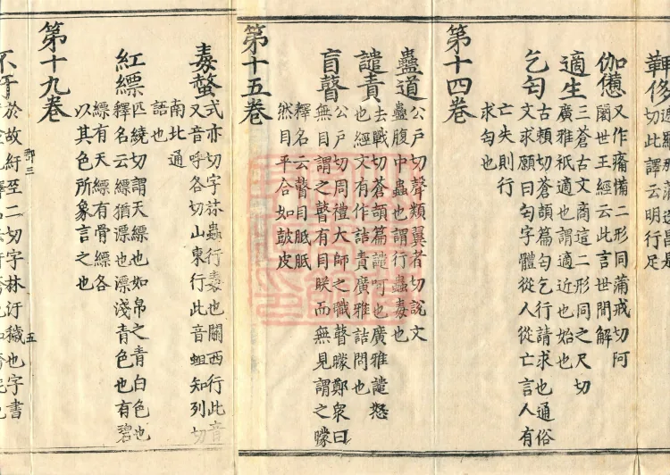 Pronunciations and Meanings of All Sutras, twenty-six volumes Page 8