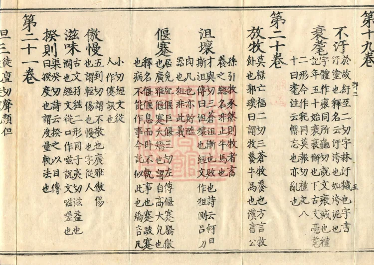 Pronunciations and Meanings of All Sutras, twenty-six volumes Page 9