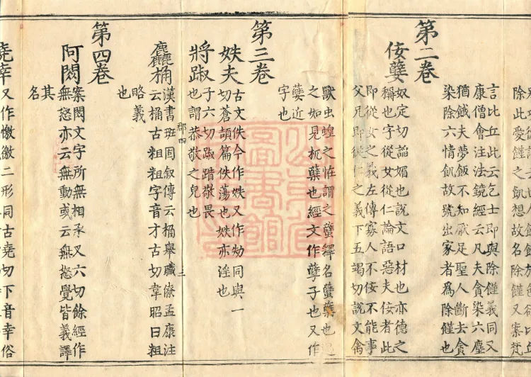 Pronunciations and Meanings of All Sutras, twenty-six volumes Page 5