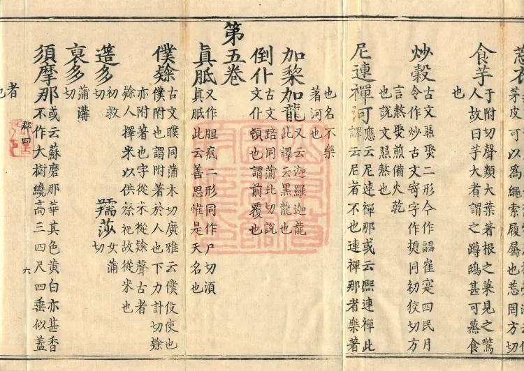Pronunciations and Meanings of All Sutras, twenty-six volumes Page 10