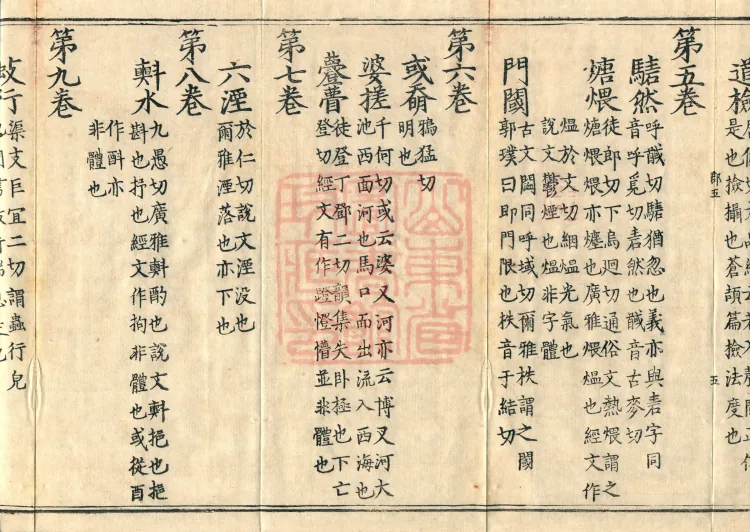 Pronunciations and Meanings of All Sutras, twenty-six volumes Page 8