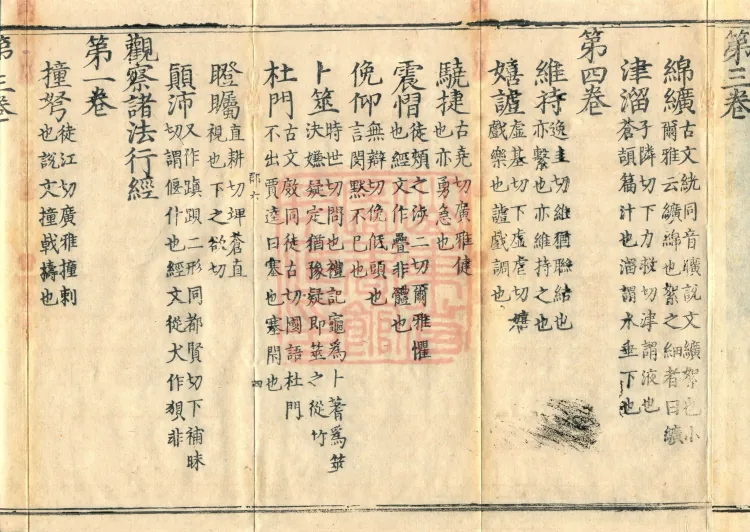 Pronunciations and Meanings of All Sutras, twenty-six volumes Page 7