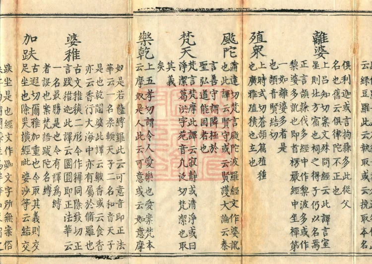 Pronunciations and Meanings of All Sutras, twenty-six volumes Page 3