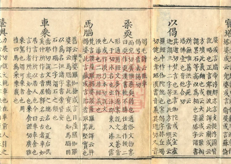 Pronunciations and Meanings of All Sutras, twenty-six volumes Page 5