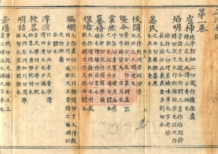 Pronunciations and Meanings of All Sutras, twenty-six volumes Page 4