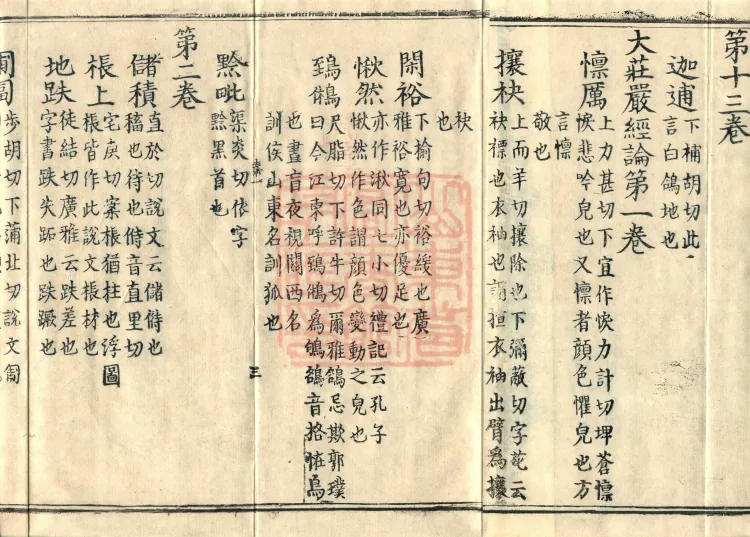 Pronunciations and Meanings of All Sutras, twenty-six volumes Page 7