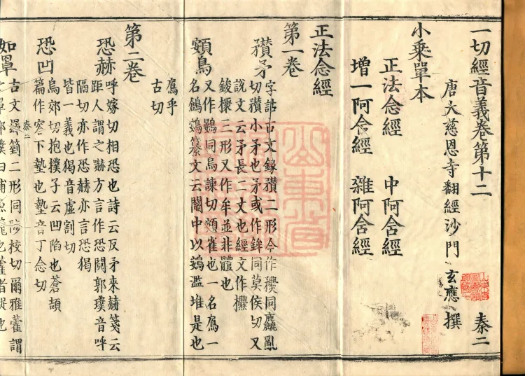 Pronunciations and Meanings of All Sutras, twenty-six volumes Page 2
