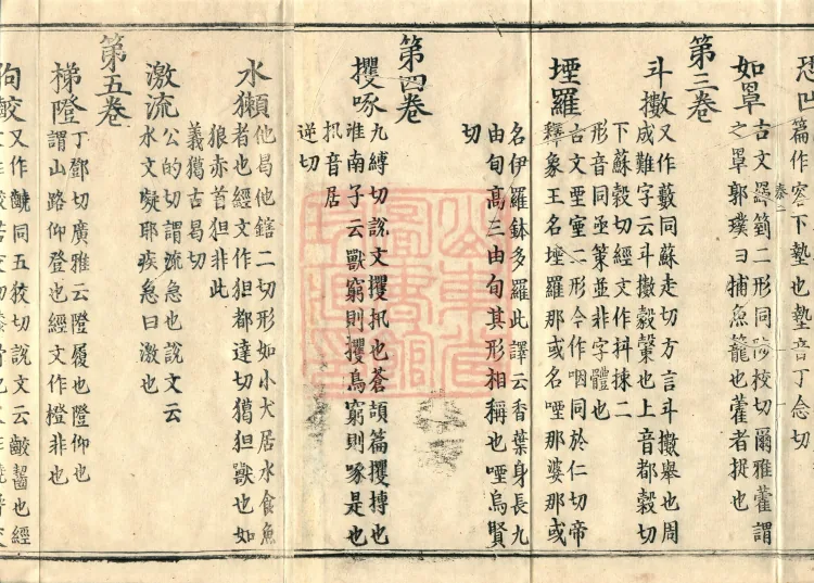 Pronunciations and Meanings of All Sutras, twenty-six volumes Page 3