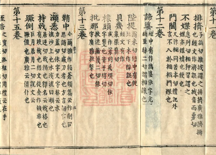 Pronunciations and Meanings of All Sutras, twenty-six volumes Page 4