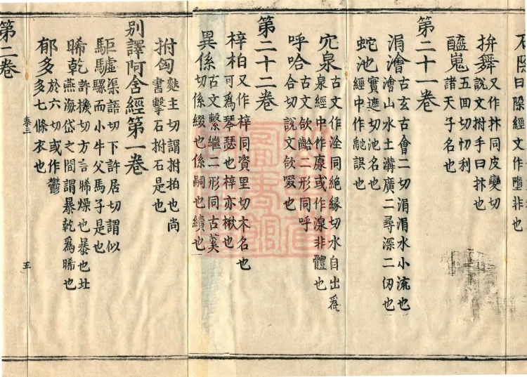 Pronunciations and Meanings of All Sutras, twenty-six volumes Page 7