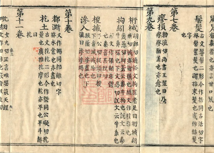 Pronunciations and Meanings of All Sutras, twenty-six volumes Page 9