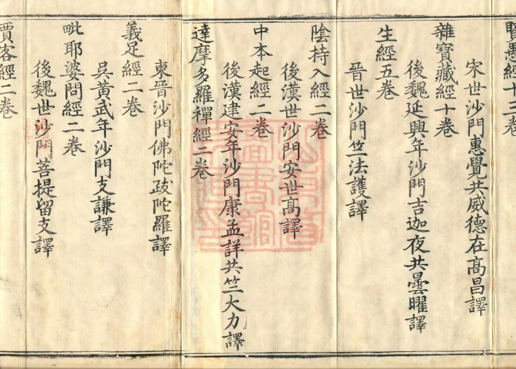 Sui Zhongjing Catalog in Six Volumes Page 3