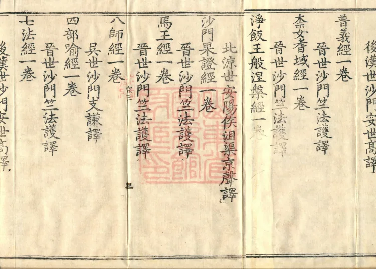 Sui Zhongjing Catalog in Six Volumes Page 5