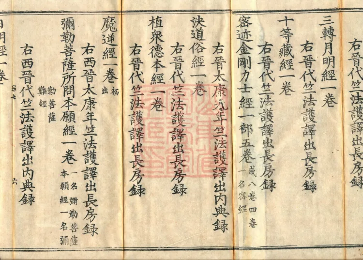 Wu Zhou Collated and Standardized Zhongjing Catalog in Fourteen Volumes Page 10
