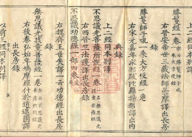 Wu Zhou Collated and Standardized Zhongjing Catalog in Fourteen Volumes Page 8