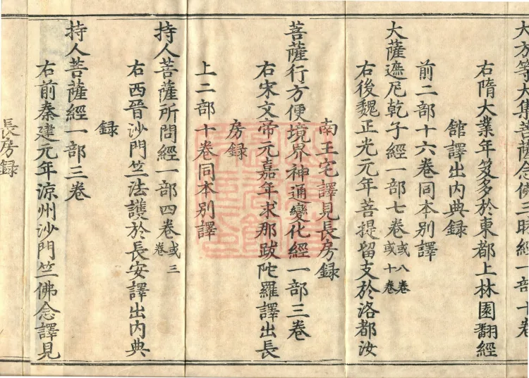 Wu Zhou Collated and Standardized Zhongjing Catalog in Fourteen Volumes Page 6