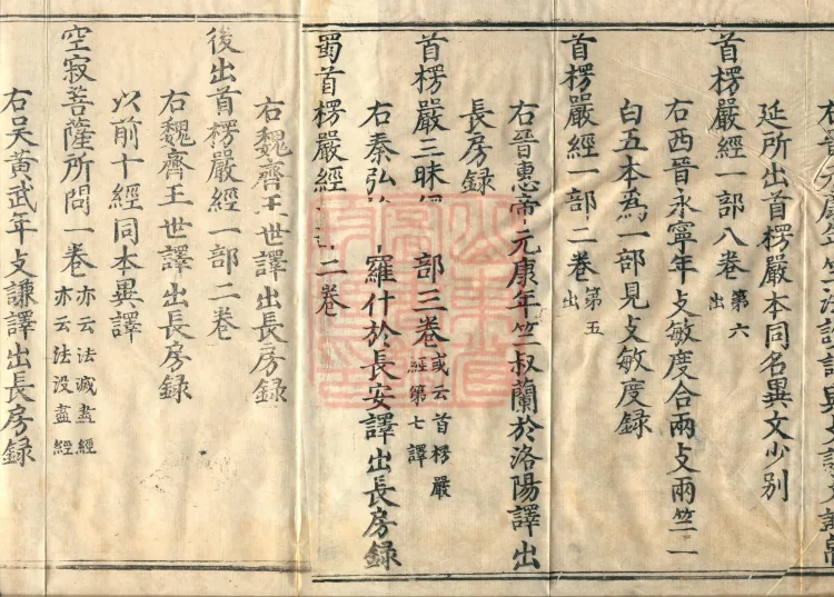 Wu Zhou Collated and Standardized Zhongjing Catalog in Fourteen Volumes Page 5