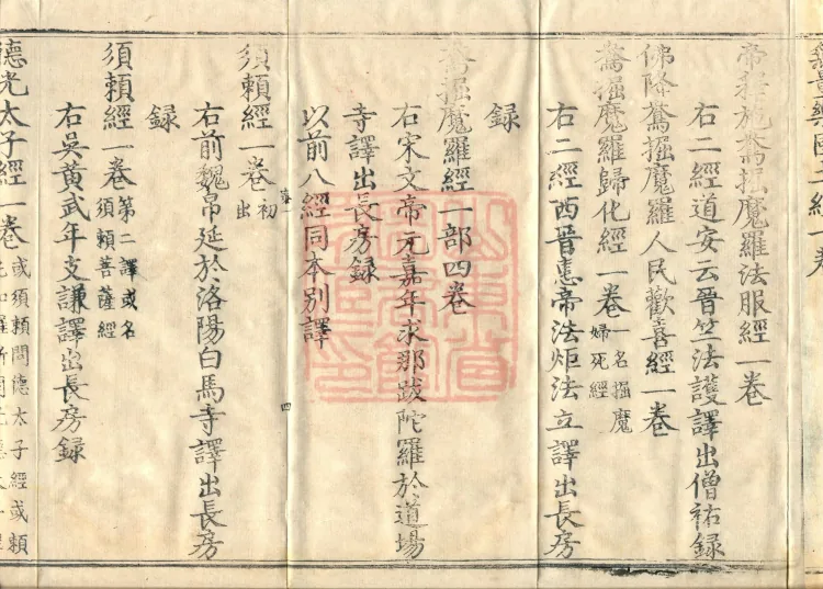 Wu Zhou Collated and Standardized Zhongjing Catalog in Fourteen Volumes Page 9