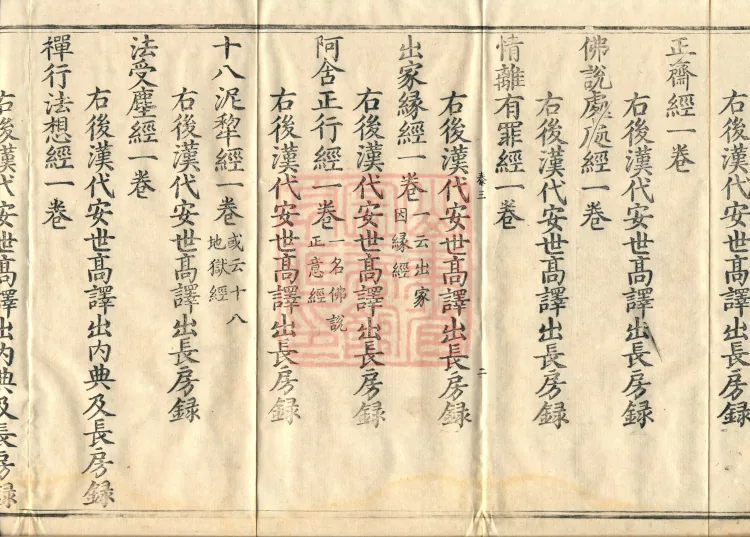 Wu Zhou Collated and Standardized Zhongjing Catalog in Fourteen Volumes Page 4