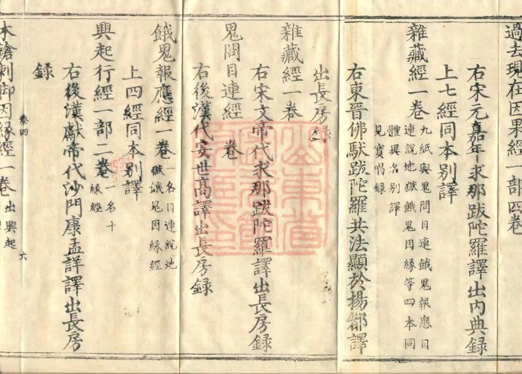 Wu Zhou Collated and Standardized Zhongjing Catalog in Fourteen Volumes Page 10