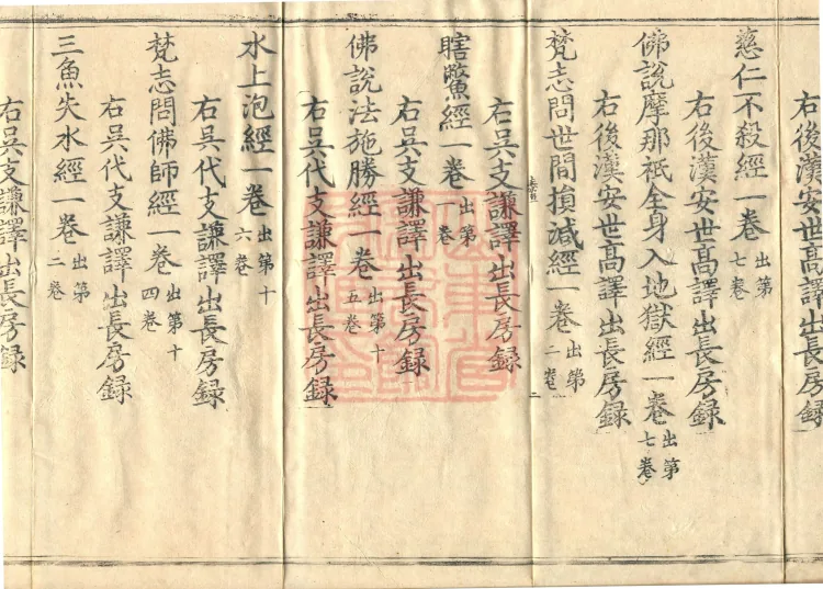 Wu Zhou Collated and Standardized Zhongjing Catalog in Fourteen Volumes Page 4