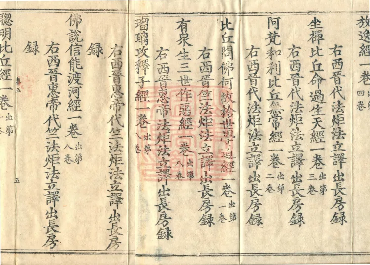 Wu Zhou Collated and Standardized Zhongjing Catalog in Fourteen Volumes Page 8