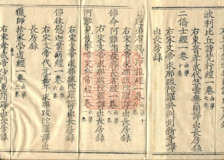 Wu Zhou Collated and Standardized Zhongjing Catalog in Fourteen Volumes Page 10