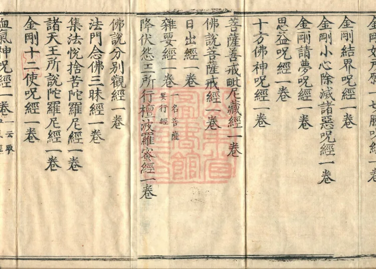Wu Zhou Collated and Standardized Zhongjing Catalog in Fourteen Volumes Page 3