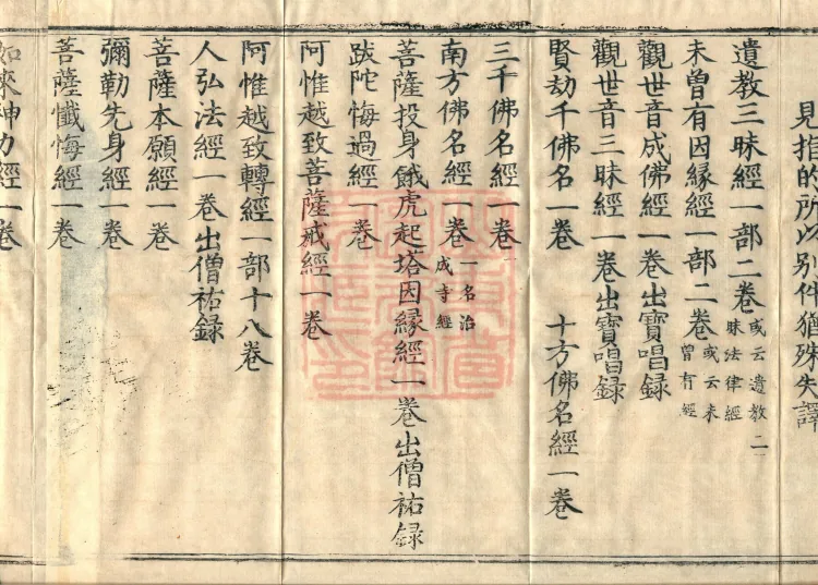 Wu Zhou Collated and Standardized Zhongjing Catalog in Fourteen Volumes Page 6