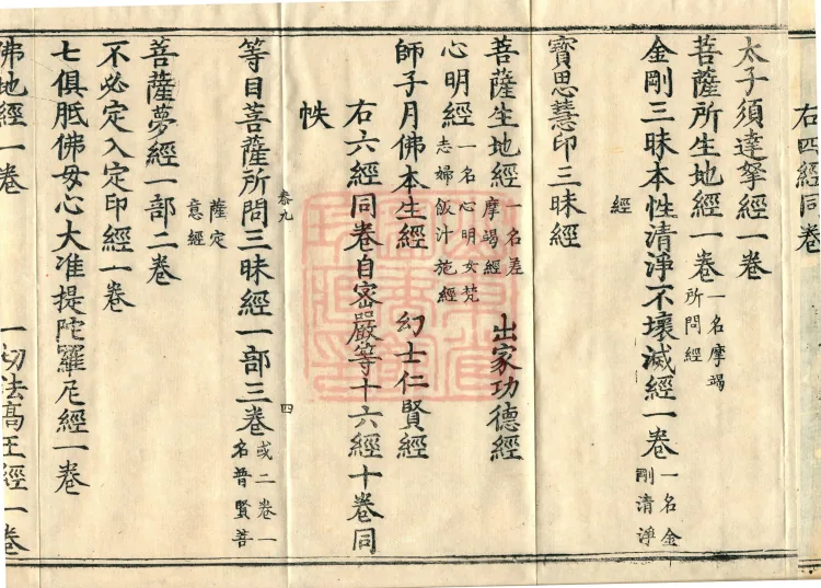 Wu Zhou Collated and Standardized Zhongjing Catalog in Fourteen Volumes Page 7
