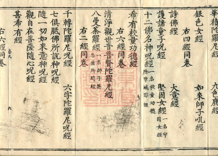 Wu Zhou Collated and Standardized Zhongjing Catalog in Fourteen Volumes Page 10