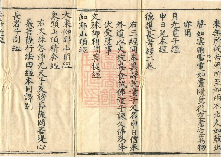 Catalog of the Great Canon of Sacred Teachings and Dharma Treasures, Ten Volumes Page 3
