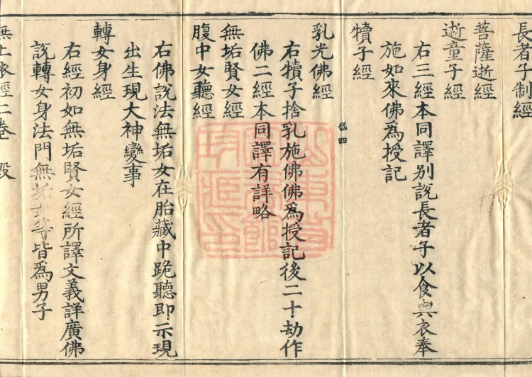 Catalog of the Great Canon of Sacred Teachings and Dharma Treasures, Ten Volumes Page 4