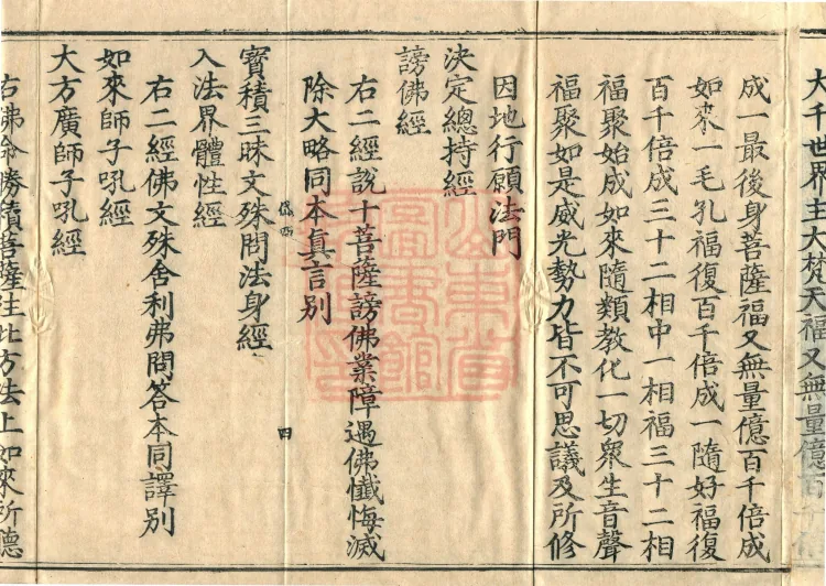Catalog of the Great Canon of Sacred Teachings and Dharma Treasures, Ten Volumes Page 7