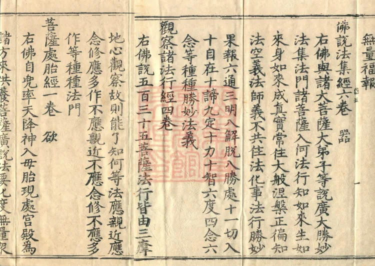 Catalog of the Great Canon of Sacred Teachings and Dharma Treasures, Ten Volumes Page 3