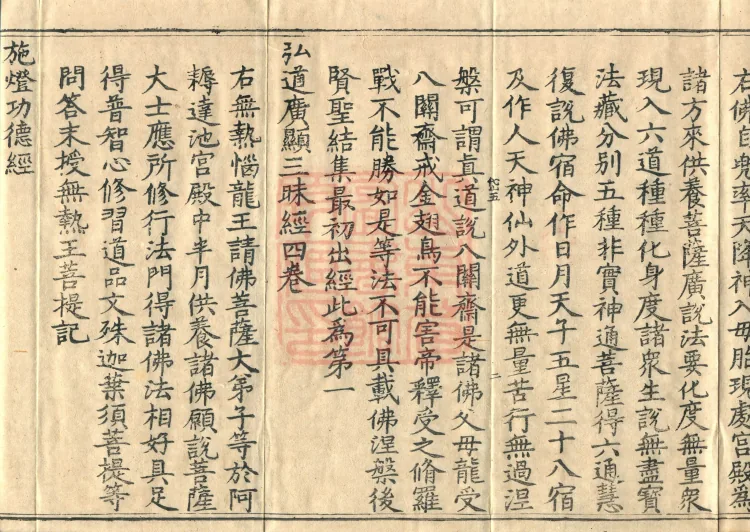 Catalog of the Great Canon of Sacred Teachings and Dharma Treasures, Ten Volumes Page 4
