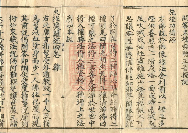 Catalog of the Great Canon of Sacred Teachings and Dharma Treasures, Ten Volumes Page 5
