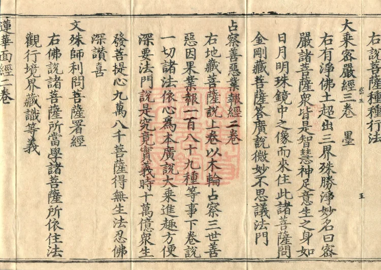 Catalog of the Great Canon of Sacred Teachings and Dharma Treasures, Ten Volumes Page 9