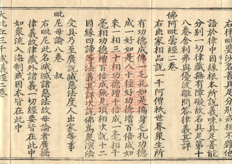 Catalog of the Great Canon of Sacred Teachings and Dharma Treasures, Ten Volumes Page 9