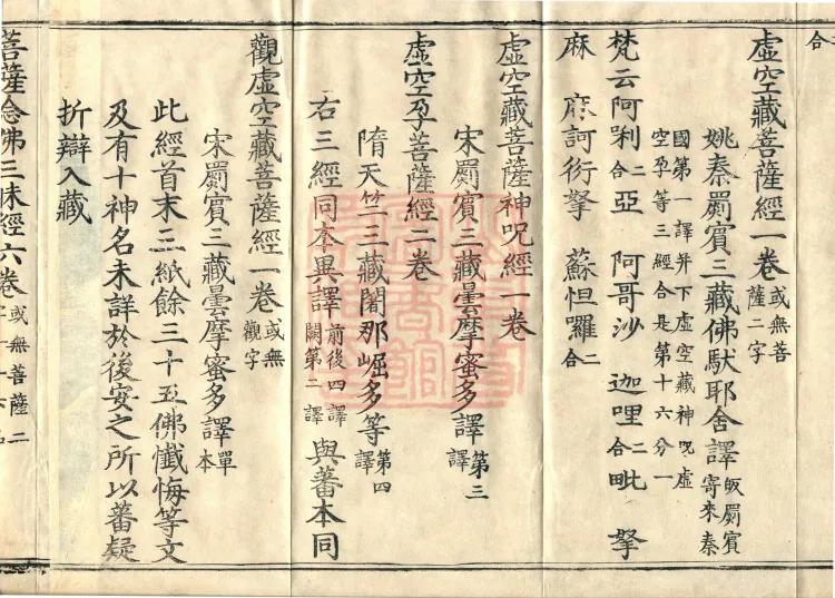 Comprehensive Record of Dharma Treasures Examined and Compared, Ten Juans Page 6