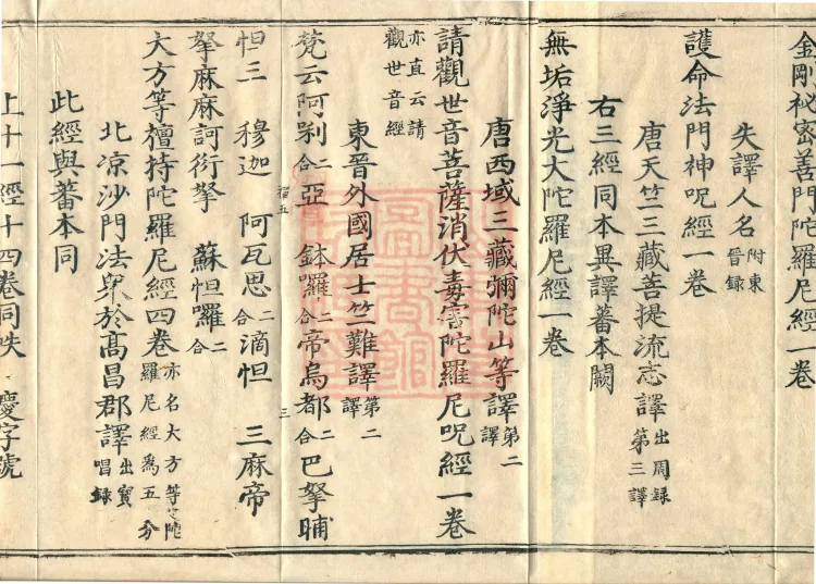 Comprehensive Record of Dharma Treasures Examined and Compared, Ten Juans Page 5