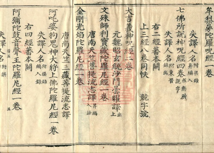 Comprehensive Record of Dharma Treasures Examined and Compared, Ten Juans Page 8