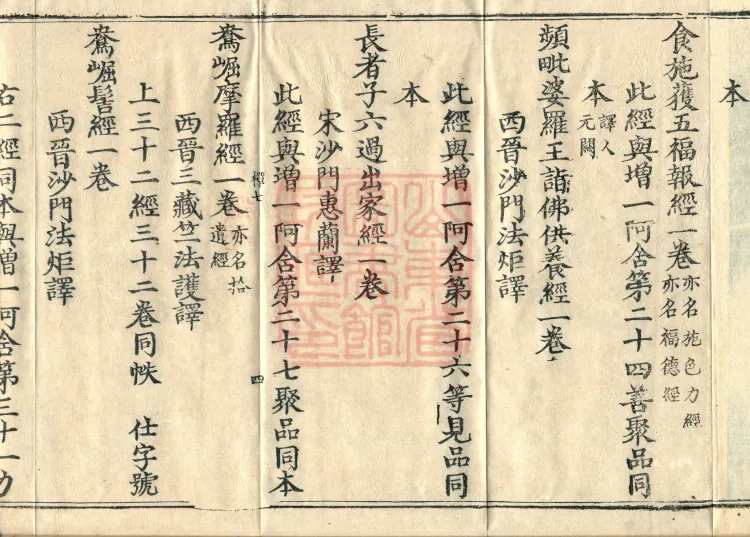 Comprehensive Record of Dharma Treasures Examined and Compared, Ten Juans Page 7