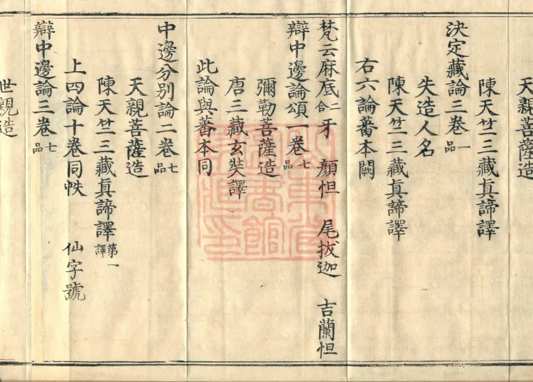 Comprehensive Record of Dharma Treasures Examined and Compared, Ten Juans Page 6