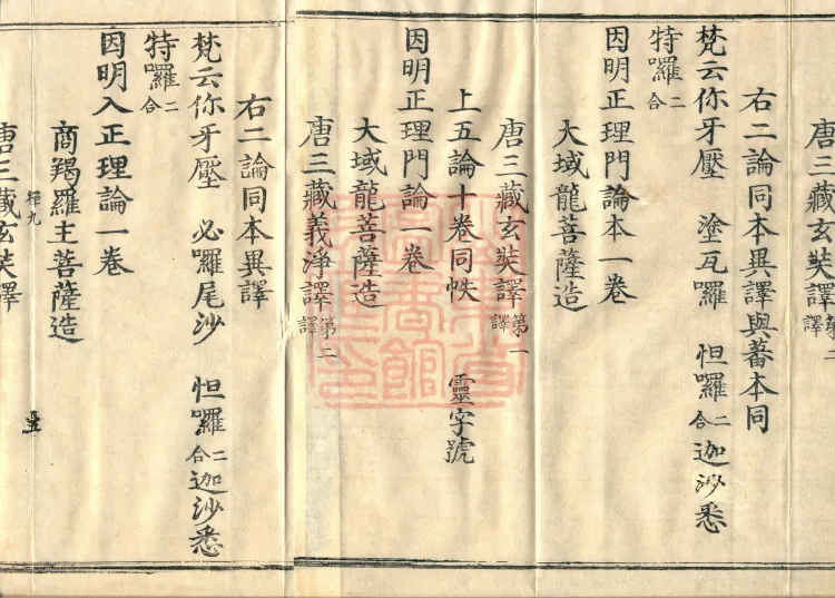 Comprehensive Record of Dharma Treasures Examined and Compared, Ten Juans Page 8