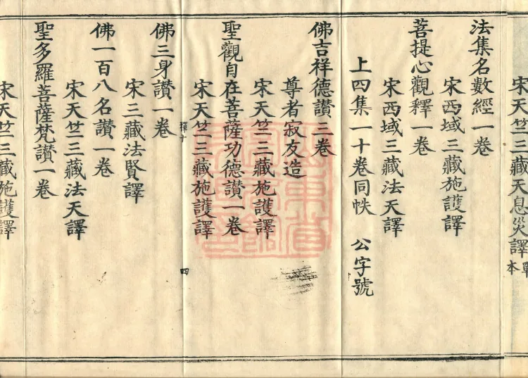 Comprehensive Record of Dharma Treasures Examined and Compared, Ten Juans Page 7
