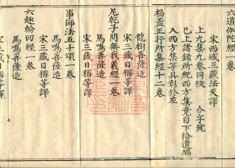 Comprehensive Record of Dharma Treasures Examined and Compared, Ten Juans Page 10