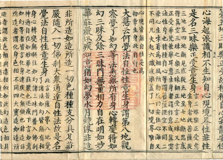 Commentary on the Lengjia Apaduoluo Treasure Sūtra, Four Juans Page 3